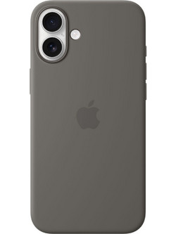 Apple Silicone MagSafe Back Cover Stone Grey (iPhone 16 Plus)