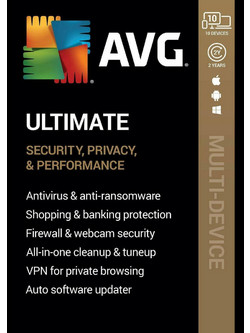 AVG Ultimate 2023 για 20 Συσκευές και 2 Έτη Χρήσης