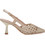 Seven 2413-03 Γόβες Slingback με Λεπτό Ψηλό Τακούνι Χρυσές S470V3034L46