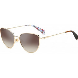 Kate Spade HAILEYGS-J5GF5 Γυναικεία Γυαλιά Ηλίου Πεταλούδα Μεταλλικά Χρυσά με Καφέ Φακό