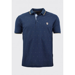 Side Effect Ανδρική Μπλούζα Polo Κοντομάνικη Navy Μπλε 5048-02