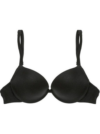 Luna Σουτιέν Balconette Push Up με Μπανέλα Μαύρο 1279B