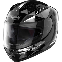 Nolan N60-6 Wiring Metal Black White Κράνος Μηχανής Full Face 1450gr