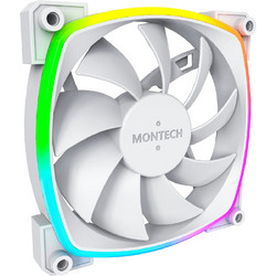 Montech AX120 Case Fan 120mm ARGB με Σύνδεση 3-Pin 4-Pin PWM White
