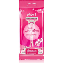 Wilkinson Sword Extra 3 Essentials Γυναικείο Ξυραφάκι μιας Χρήσης με 3 Λεπίδες & Λιπαντική Ταινία 4τμχ