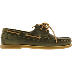 Lumberjack Ανδρικά Μοκασίνια Boat Shoes Δερμάτινα Χακί SM07804-005H01-CF008