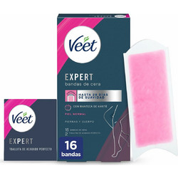 Veet Expert Ταινίες Αποτρίχωσης για Πόδια 16τμχ