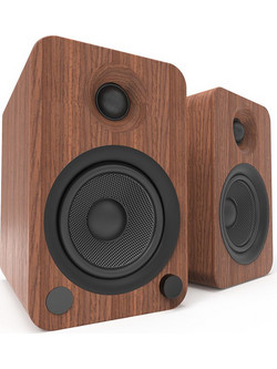 Kanto Audio YU4 Ζεύγος Ηχείων Hi-Fi Βιβλιοθήκης 140W Walnut