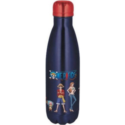 Stor One Piece Παιδικό Παγούρι Θερμός Ανοξείδωτο BPA Free Μπλε 780ml