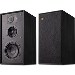 Wharfedale Linton Ζεύγος Ηχείων Hi-Fi Δαπέδου 200W 3 Δρόμων Black Oak