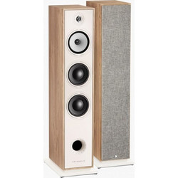 Triangle Borea BR08 Ζεύγος Ηχείων Hi-Fi Δαπέδου 150W 3 Δρόμων Light Oak