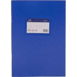 Clever Τετράδιο Ριγέ B5 50 Φύλλων Μπλε 5205486119467