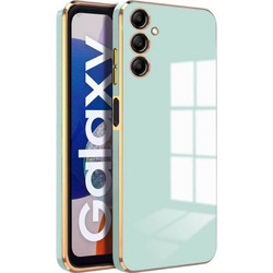 Bodycell Gold Plated Back Cover Mint Green (Samsung Galaxy A25)
