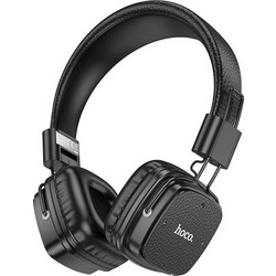 Hoco W56 Ασύρματα Bluetooth Ακουστικά On Ear Μαύρα
