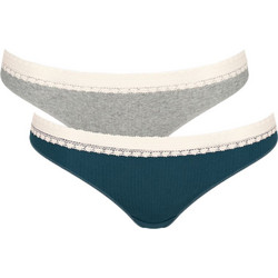 Sloggi Go Βαμβακερά Γυναικεία Brazil 2Pack 10213087-M007