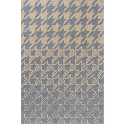 Ted Baker Houndstooth Χαλί Ορθογώνιο Καλοκαιρινό 160x230cm 455708 Washed Blue