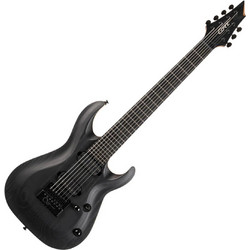Cort KX707 Evertune Open Pore with Bag Ηλεκτρική Κιθάρα ST Style με HH Μαγνήτες και Ταστιέρα Ebony 7 Χορδών Black
