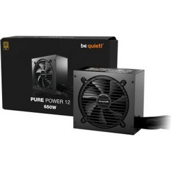 Be Quiet Pure Power 12 650W Τροφοδοτικό Υπολογιστή ATX 80 PLUS Gold