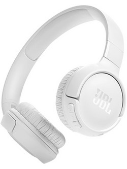 JBL Tune 525BT Ασύρματα Bluetooth Ακουστικά On Ear White