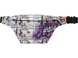 Sprayground Money Splat Savvy Τσαντάκι Μέσης Άσπρο B6907