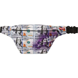 Sprayground Money Splat Savvy Τσαντάκι Μέσης Άσπρο B6907