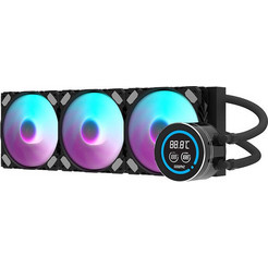 Darkflash DN360D Black Υδρόψυξη CPU 120mm ARGB για Socket 115x / 1200 / 1700 / AM3 / AM3+ / AM4 / AM5