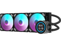 Darkflash DN360D Black Υδρόψυξη CPU 120mm ARGB για Socket 115x / 1200 / 1700 / AM3 / AM3+ / AM4 / AM5