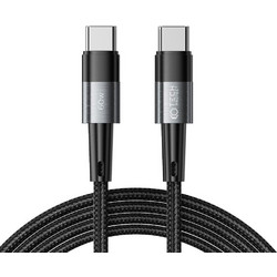 Tech-Protect UltraBoost Braided USB-C to USB-C 60W 2m Black Grey 9490713933985
