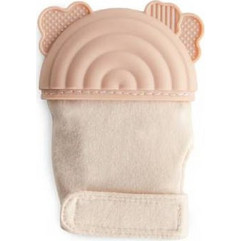 Mushie Μασητικό Γάντι Rainbow Pink 0-12m