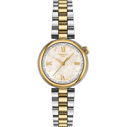 Tissot Desir Γυναικείο Ρολόι με Ασημί Χρυσό Μεταλλικό Μπρασελέ T152.010.22.118.01