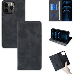 Sonique Vintage Magnet Wallet Black (iPhone 13 Pro)