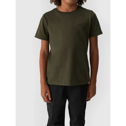 4F Παιδικό T-Shirt Κοντομάνικο Χακί 4FJWMM00TTSHM1626-43S