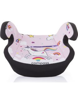 Compass Κάθισμα Αυτοκινήτου Booster i-Size 22-36kg ISOfix Pink