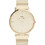Daniel Wellington Piano Link Ανδρικό Ρολόι με Χρυσό Μεταλλικό Μπρασελέ DW00100779