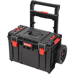 Qbrick 29556915 Βαλίτσα Εργαλείων Πλαστική με Ταμπακιέρα Αδιάβροχη Τροχήλατη Μ59xΠ42.5xΥ66cm