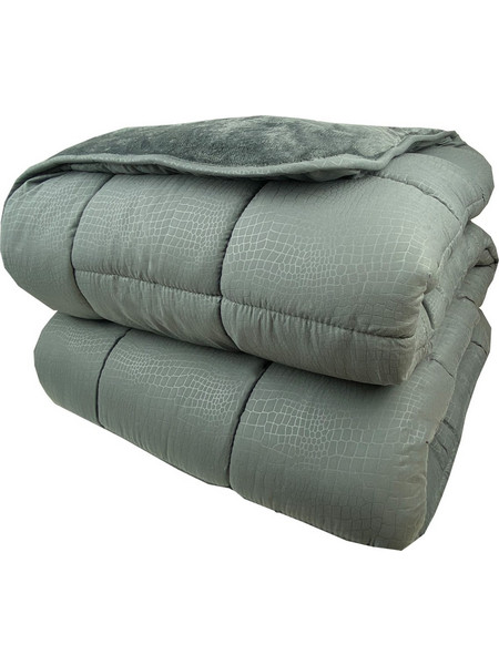 Astron Κουβερτοπάπλωμα Μονό 160x220 Italy Grey