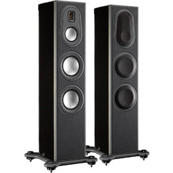 Monitor Audio PL200 II Ζεύγος Ηχείων Hi-Fi Δαπέδου 250W 3 Δρόμων Black Lacquer