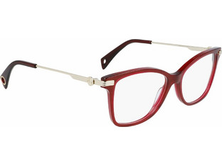 Lanvin LNV2604 602 Γυναικείος Σκελετός Γυαλιών Οράσεως Κοκάλινος Μεταλλικός Ασημί Καφέ