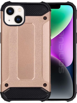 Sonique Heavy Armor Back Cover Rose Gold (iPhone 13)