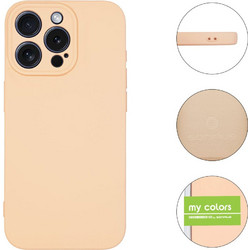 Sonique My Colors Silicone Back Cover Pink (iPhone 15 Pro Max)