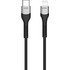 ProLink Braided USB-C to Lightning Cable 20W 2m Black KAL-PF444A-0200