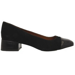 Gioseppo Modra Γόβες Suede με Χοντρό Χαμηλό Τακούνι Μαύρες 73878-NEGRO