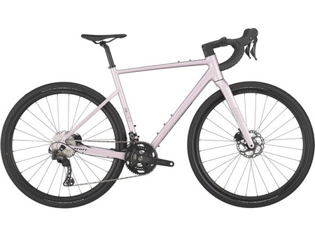 Scott Speedster Gravel 10 2025 Ποδήλατο Δρόμου 28" Αλουμινίου με 24 Ταχύτητες και Δισκόφρενα Ροζ