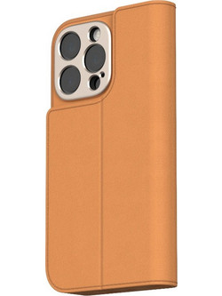 Moshi Overture Magsafe 3-in-1 Leather Case Flip Caramel Brown (iPhone 16 Pro)