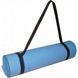 Toorx Mat-160 Στρώμα Γυμναστικής Yoga / Pilates Γαλάζιο με Ιμάντα Μεταφοράς 160x50x0.8cm