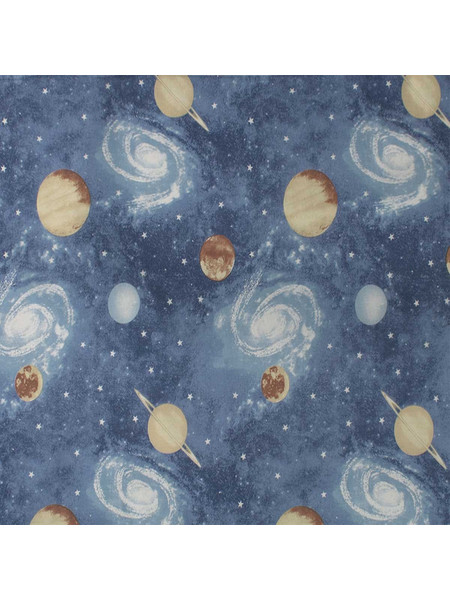 Dimcol Milky Way 185 Πάνα Αγκαλιάς Χασέ Μπλε 80x80cm