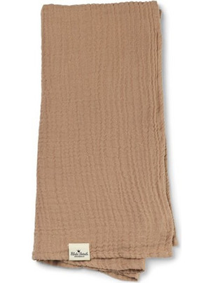 Elodie Details Πάνα Αγκαλιάς από Μουσελίνα Καφέ 80x80cm BR73662