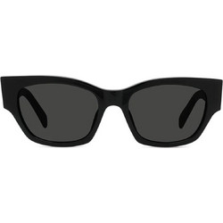 Celine CL40197U 01A Ανδρικά Γυαλιά Ηλίου Cat Eye Κοκάλινα Μαύρα με Μαύρο Φακό