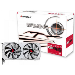 Biostar Radeon RX 580 8GB GDDR5 Gaming 2048sp White Κάρτα Γραφικών