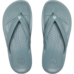 Crocs Crocband Ανδρικές Σαγιονάρες Ανατομικές Γκρι 11033-3YO
